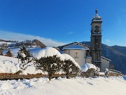 Miragoli con Monte Castello (1089 m), innevati e baciati dal sole-22nov25 - FOTOGALLERY